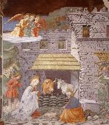 Fra Filippo Lippi The Nativity and Adoration of the Shepherds china oil painting artist